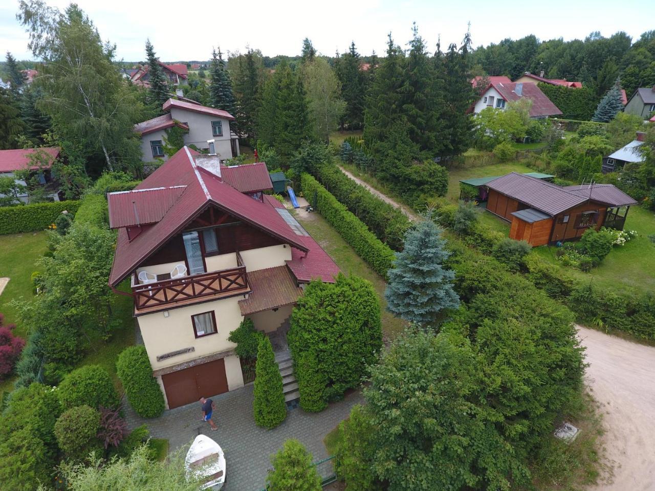 Cudodomek Na Mazurach W Woszczelach Kolo Elku Bagian luar foto